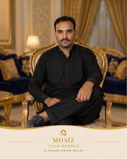 Al Riyadh Curtain Majlas Team Member